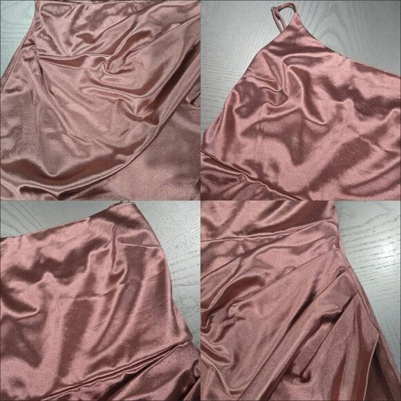 Windsor One-Shoulder Stain Bodycon Dress(C021)-Size S for Women - Picture 9 of 13